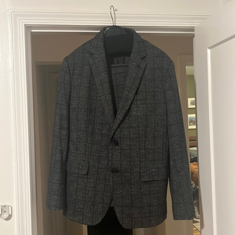 Bonobos 2-Piece Plaid Suit - Size 42R / 32x30